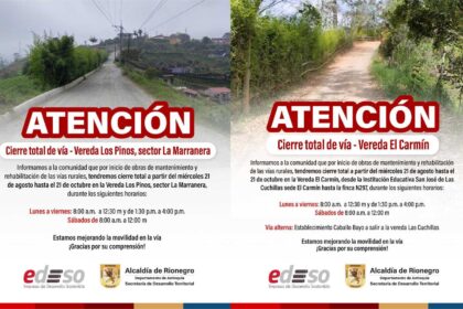 Cierres-totales-de-vias-rurales-en-Rionegro-por-mantenimiento
