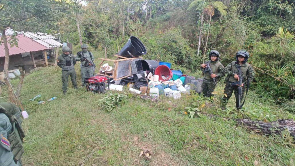 Desmantelado-laboratorio-de-cocaina-en-Marinilla