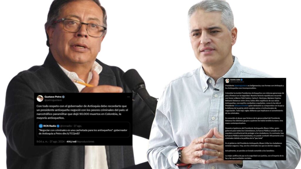 Disputa-entre-el-Presidente-y-el-Gobernador-de-Antioquia-en-X-continua